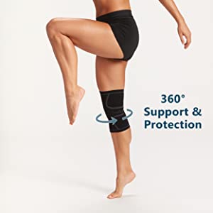 ComfiLife Compression Knee Sleeve – Knee Brace for Men & Women