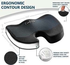 ComfiLife Premium Comfort Seat Cushion - Black
