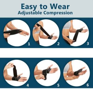 ComfiLife Adjustable Compression Wrist Support Wrap
