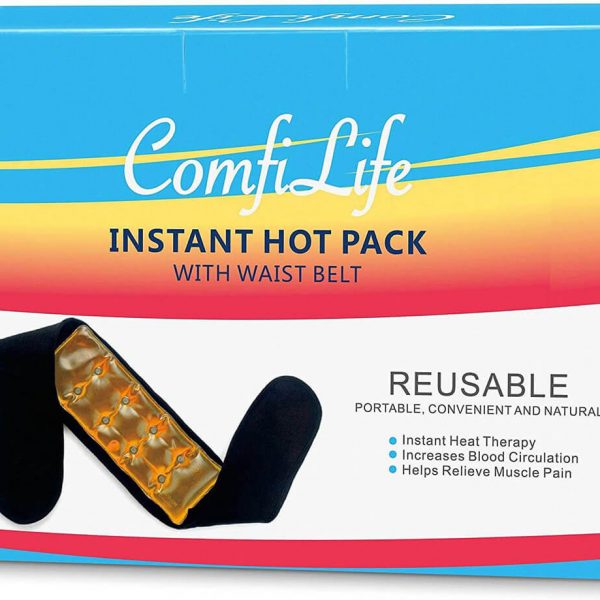 ComfiLife Lumbar Support Pillow for Sleeping Memory Foam Pillow for